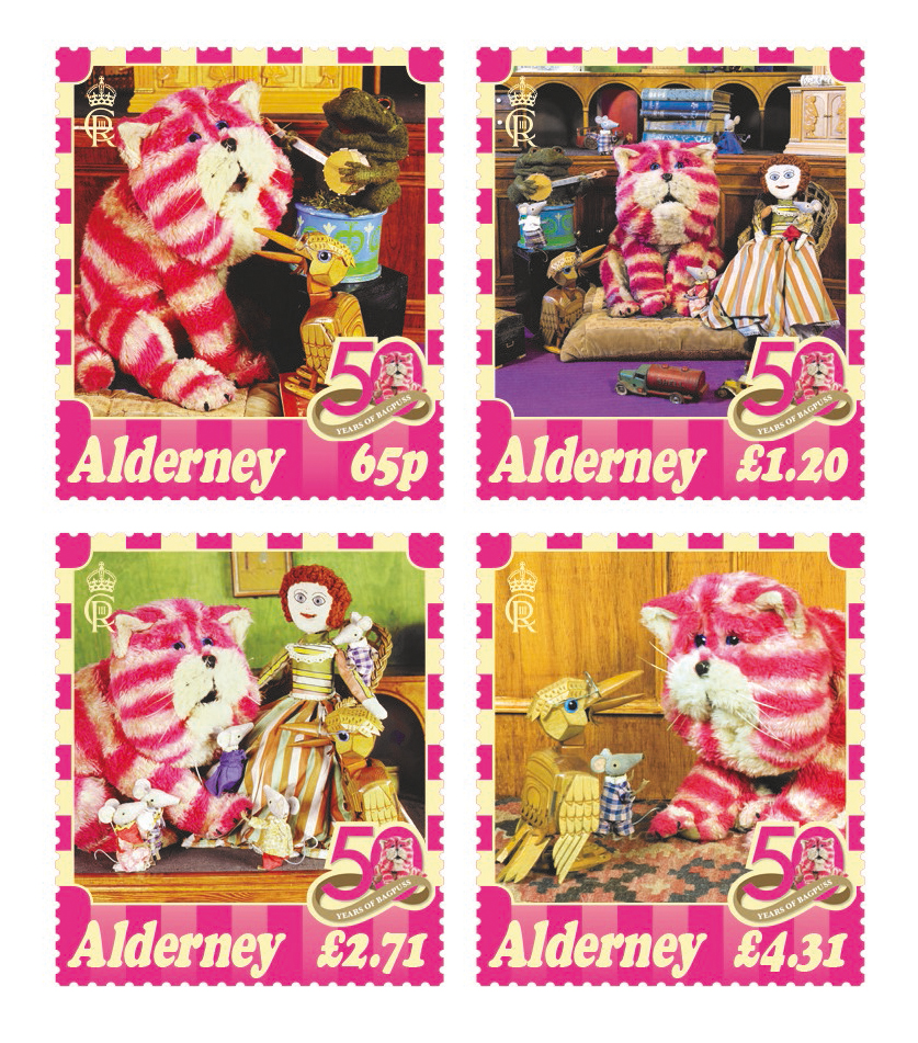 Set of 4 Stamps